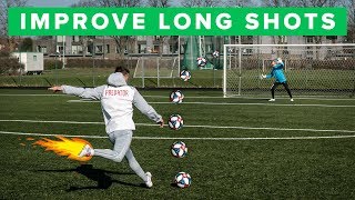 HOW TO IMPROVE LONG SHOTS  Score 35m goals [upl. by Roseanna595]