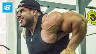 How Jay Cutler Trains Chest And Calves  Bodybuilding Workout [upl. by Basilius100]