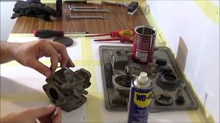 Stromberg CD 150 carburettor rebuild Part 1 [upl. by Nolham]