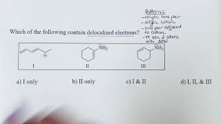 Identifying delocalized electrons example [upl. by Johnny971]