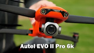 Autel EVO II Pro 6K Review  Flight Footage [upl. by Rats397]