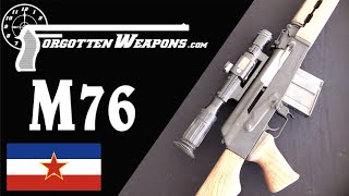 Zastavas Heavy Hitter The Yugoslav M76 DMR [upl. by Anaet677]