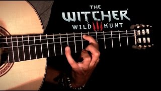 Priscillas Song  Guitar Cover  TABS  The Witcher 3 Wild Hunt Wolven Storm [upl. by Acirt]