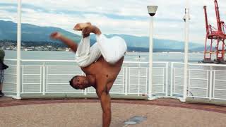 Marcus quotLeloquot Aurelio  the best capoeira solo [upl. by Nnylirej]