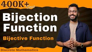 Bijective Function Bijection  Discrete mathematics [upl. by Aleicarg]