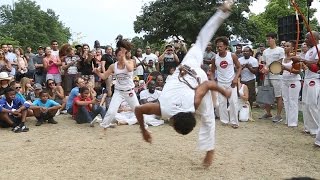 Halfdance halfcombat this is the beauty of the Brazilian capoeira [upl. by Nellir218]