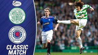 Nakamura Scores Old Firm Screamer Celtic 21 Rangers 16042008  SPFL Classics [upl. by Hepzi688]